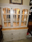 HOT DEAL - - BEAUTIFUL Full-Sized China Cabinet TOP and BOTTOM