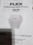 Portable satellite TV antenna Vuqube Flex VQ2100