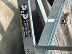 Galvanized 16ft lowboy trailer