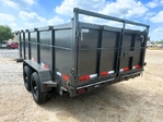 NEW 2026 Texas Braag 16' Heavy Duty Hydraulic Dump Trailer